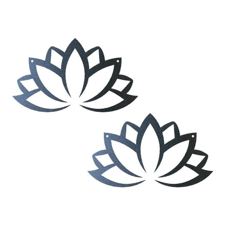 

Sanamity Cabinet Door Hooks 2 Pack Metal Wall Decorative Wall Art Hollow Wall Metal Flower Hanging Wall Silhouette Suitable For Bedroom Bathroom Kitchen Office Garden Hotel Kitchen Cabinet Hooks Black