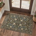 thumbnail image 5 of GENIMO 8'x10' Area Rug for Living Room, Large Machine Washable Non Slip Low Pile Rug for Bedroom Dining Room, Soft Artistic, Dusty Green, 5 of 7