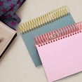 thumbnail image 4 of 12 piezas de bobinas de unión espiral de cuaderno anillos de carpeta coloreados círculos de carpeta de hojas sueltas bobinas de unión de plástico, 4 of 6