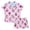 Princess - Royal Vacation, variant on Centric Brands Girls Princess 2pc Pajama Set  Collared Button-Down Top & Shorts  Moana, Ariel, Tiana & Belle  2T10