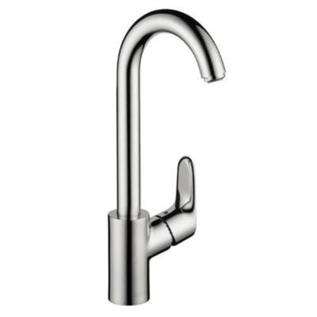 Hansgrohe 04507001 Focus Bar Faucet With 150 Degree Swivel Spout