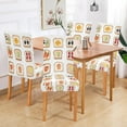 thumbnail image 2 of Yayeee 4 Pack Dining Chair Covers Stretch Parson Chairs Slipcovers Seat Protector, Various Toasts, 2 of 6