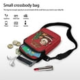 thumbnail image 7 of XYZCANDO Christmas Theme Mini Messenger Crossbody Bag for Teen Girls Cute Single Shoulder Handbag Small Multi-Purpose Cross Body Phone Purse Crossbody Coin Case for Yoga Shop Running, 7 of 7