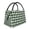 Green White Christmas Tree Lumberjack Plaid, variant on Vsdgher Green Tropical Leaves Print Insulated Reusable Bags with Sturdy Zipper and Handles, Foldable Totes for Hot or Cold Food Bring or Delivery