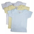 thumbnail image 1 of Bambini Boys Pastel Variety Short Sleeve Lap T-shirts - 3 Pack Small, 1 of 2