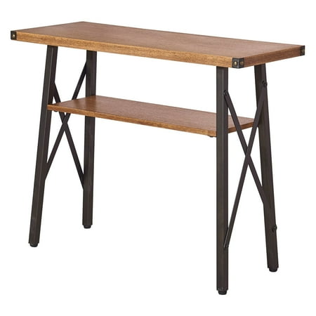 La Console - International Caravan Hamburg Contemporary 2 Tier Console Table