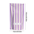 thumbnail image 3 of Rewenti 59X29.52In Summer Soft Absorbent Beach towel Fiber Striped Machines Washable Quicks Drying, 3 of 6