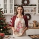 thumbnail image 5 of Delantal de Cocina Navideño | Delantal de Poliéster con Estampado de Papá Noel para Festivales | Tirantes Ajustables | Babero Multicolor para Cocinar En Fiestas | Regalo Decorativo para Fiestas Navid, 5 of 6