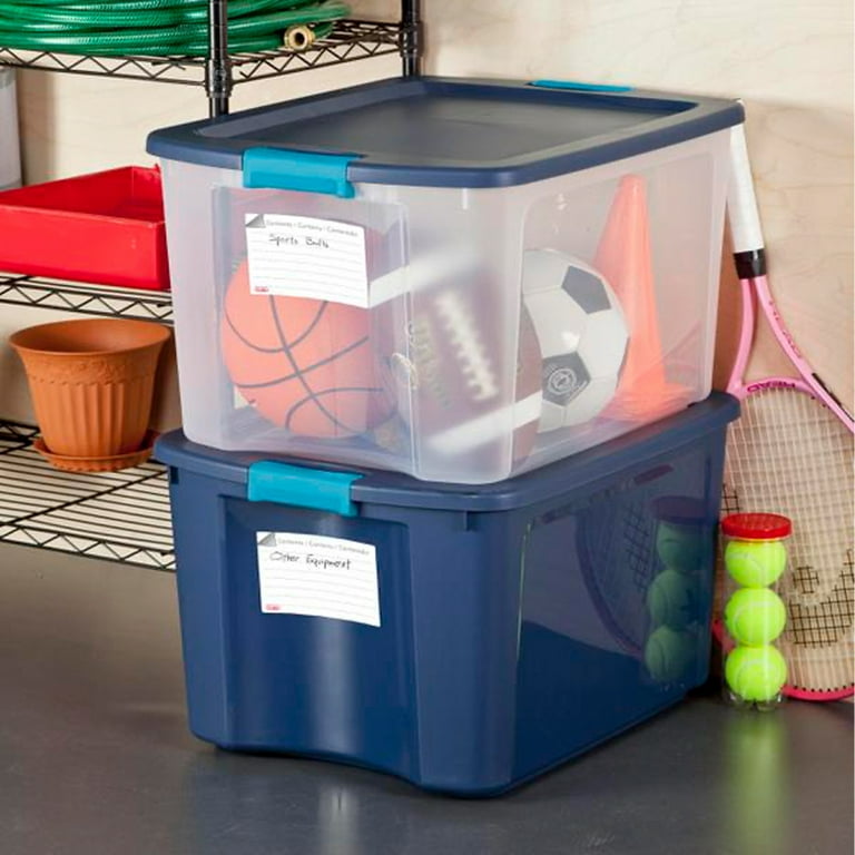 Sterilite 12 Gallon Latch and Carry Storage Tote Box Container, Clear (18  Pack), 1 Piece - Pay Less Super Markets