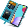 thumbnail image 4 of Compatible with Samsung Galaxy A51 5G Wallet Case, Galaxy A51 5G Case Leather with Card Holder Magnetic Kickstand Wrist Strap Flip Shockproof Case for Samsung Galaxy A51 5G Life Tree Blue, 4 of 14