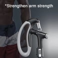 thumbnail image 4 of Graflsoa Renforceur de Poignée Électronique Réglable avec Compteur Numérique, Entraîneur de Muscles des Bras, Noir/bleu/vert, Résistance 10-100kg, 4 of 7