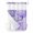 Purple, variant on No Hook Shower Curtains with Snap-in Liner Set, Aqua Marble Waterproof Hotel Style Bathroom Shower Curtain, Modern Abstract Waves Silvery Farmhouse Breathable Mesh Top Window Bath Curtains 60''x72''