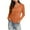 Orange, variant on Horkkom Cropped Cardigan for Women Button Down Long Sleeve Sweaters Casual Lightweight Open Front Cardigan 2XL, Gifts for Women