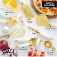 thumbnail image 3 of Generic Gold Coated Stainless Steel Kitchen Utensil Set, 7 pcs, 3 of 4