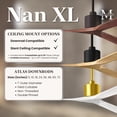 thumbnail image 2 of Matthews Fans - Nan XL - 3 Blade Ceiling Fan In Contemporary Style-10 Inches, 2 of 7