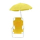 thumbnail image 3 of koolsoo Children's Outdoor Chair Beach Chair with Umbrella Outdoor Folding Chair Yellow, 3 of 9