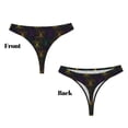 thumbnail image 3 of Fotbe Mardi Gras Carnival Tanga Sin Costuras para Mujer con Estampado – Panties Invisibles, Transpirables y Cómodos para Uso Diario-3X-Large, 3 of 6