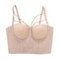 thumbnail image 1 of Haut Tube Élastique Pliant pour Femmes, Confort Jeune, Extensible, Design Arête de Poisson, Haut Gainant Sans Coutures, 1 of 4
