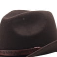 thumbnail image 5 of XZNPDUCQ Summer Sun Protection Wide Brim Hat Classic Western Cowboy Hat For Boys And Girls With Upturned Brim, 5 of 7