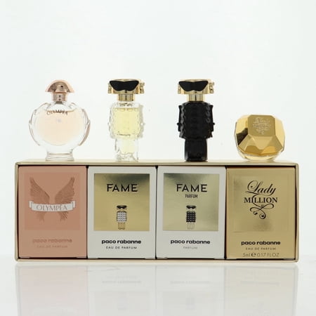 Paco Rabanne Mini Set by Paco Rabanne 0.20 Oz Eau De Parfum Spray Gift Set for Women