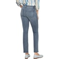 thumbnail image 2 of NYDJ Womens Sheri Mid-Rise Medium Wash Slim Jeans, 2 of 2