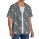 thumbnail image 2 of Balery Cute Shark Camisa Casual de Manga Corta con Botones para Hombre, Texturizada, Estilo Cubano, para Playa, Verano-3X-Large, 2 of 4