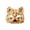 Brown, variant on Mskk Furry Leopard Cat Fox Half‑Face Mask, Plush Animal Cosplay Eye Mask, Halloween Carnival Fancy Dress Costume Party Accessory for Adult, Gold