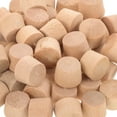 thumbnail image 4 of OUNONA 50Set Wooden Hole Fix Caps Light Brown Natural Wood Prevent Damage, 4 of 8