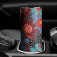 thumbnail image 3 of 20oz Pioneer Flower Skinny Tumblers Stainless Steel Tumbler with Lid and Straw,Vacuum Insulated Double Wall Travel Tumbler Cups with Cleaning Brush for Coffee,Tea, 3 of 6