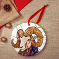 thumbnail image 4 of Customized Tree Ornaments Bighorn Sheep, Bighorn Sheep Ornament, Bighorn Sheep Present Ideas, Bighorn Sheep for Trees Zqk0ZV (Sheep 10), 4 of 4