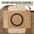 thumbnail image 2 of Tradeopia 1500 Pieces Rotating Puzzle Board with 4 Drawers and Cover, 2 of 5
