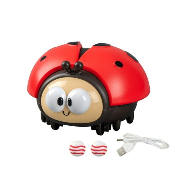 Interactive Ladybugs Blower Toy For Kids With Floating Ball And Moving Wing Enhances Sensory Skills