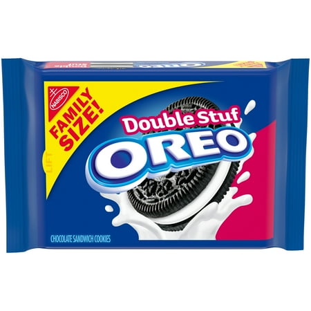 Walmart Grocery Oreo Double Stuf Chocolate Sandwich Cookies Family Size Oz