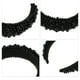 thumbnail image 3 of Diadema acolchada con perlas de imitación, diadema de ala ancha con esponja, diadema para mujer, negro, 3 of 7