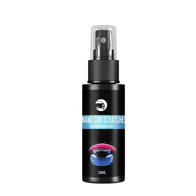 fheaev Scratch Repair Spray Car Scratch Refurbishment Cleaning Repair Maintenance Brightening Paint Spray 30ml