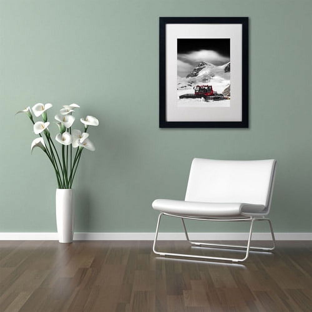 Trademark Fine Art "Tranquil Scene" Canvas Art by Philippe Sainte-Laudy, White Matte, Black Frame