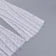 thumbnail image 4 of Pantalones ahuecados de verano para mujer, pantalones largos sexis de pierna ancha de encaje de cintura alta para fiesta de club nocturno y Prendas para la parte inferior del cuerpo Blanco L Minnieouse AP011250-06, 4 of 6