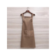 thumbnail image 3 of 1pc Black Solid Color Apron With Adjustable Three Buckles, Anti-Splash & Oil Resistant Fabric, Korean Style Backless Waist Apron, Suitable For Customi, 3 of 4