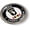 Semi-Flexible Aluminum Bezel, variant on BestLicensePlateFrames Iraq Combat Veteran 3D Domed Car Emblem Badge Sticker, Flexible Design, Official U.S. Army Licensed Product