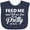 Navy Blue, variant on Inktastic Feed Me and Tell Me I'm Pretty Girls Baby Bib