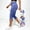 Blue, variant on Fnooota Capris Pants for Women, Summer Slim Fit Casual No Pockets Stretchy Faux Denim Capris Blue Size S-2XL