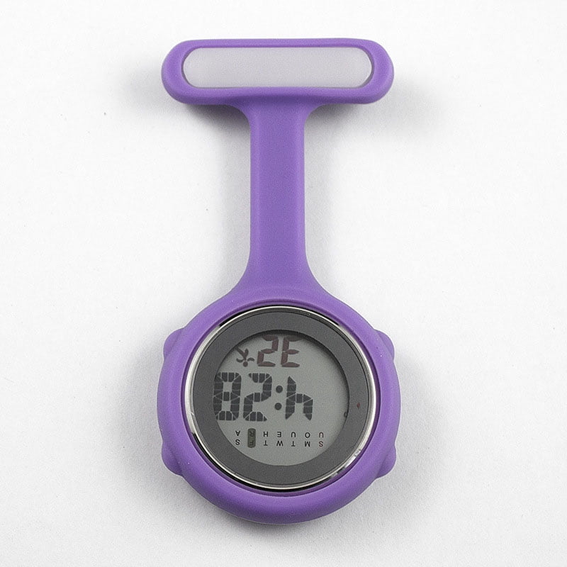 Digital fob watch with seconds Outlet
