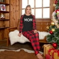 thumbnail image 6 of Odeerbi Christmas Pajamas For Family Matching Outfits Sets 2025 Casual Printed Top With Bottom Outfits Home Wear, 6 of 9