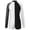 Black&White, variant on CHICTRY Leotard for Girls Gymnastics Kids Long Mesh Sleeve Zipper Back Biketard Jumpsuit