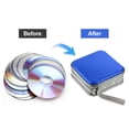 thumbnail image 3 of Dsseng 40 Capacity CD/DVD Case  CD DVD Storage Holder  CD Carry Case for Car Home Travel, 3 of 5