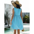 thumbnail image 7 of QINCAO Womens Dresses Sleeveless Plain Sundresses for Women Casual Tank Dresses,M(8-10), 7 of 7