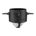 thumbnail image 2 of Filtro de café reutilizable gotero de café cono Mini goteo soporte de té de café fácil de limpiar Filtro de café sin papel para las oficinas de viaje Baoblaze Gotero de café portátil, 2 of 8