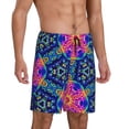 thumbnail image 5 of KLL Bright Turtles for Men's 1-Pack Shorts,Sleep Pajama Shorts for Men Soft Pj Shorts Men's Pajama Bottoms Sleepwear -3X-Large, 5 of 7