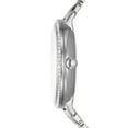 thumbnail image 4 of Fossil Women's Jacqueline Quartz Stainless Steel Multifunction Moonphase Watch, Color: Silver (Model: ES5164), 4 of 15