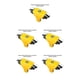 thumbnail image 1 of Sidaley 1 par de juegos de teléfono móvil Trigger Juegos de apuntar Disparar Gamepad Joysticks antideslizantes Controladores Amarillo 5piezas, 1 of 6